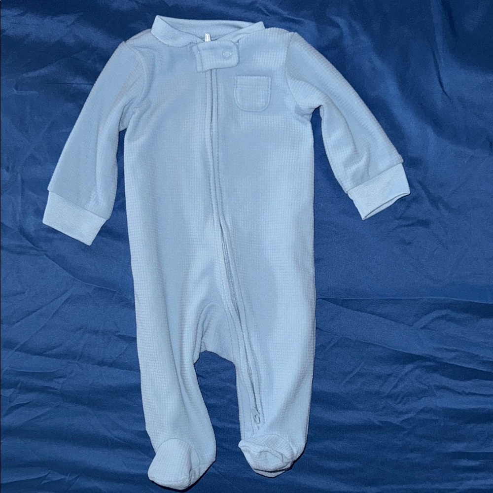 Cozy Blue Kids One Piece (New/ Never Worn)